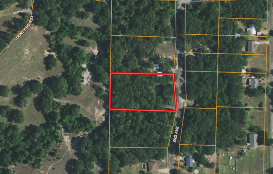LAND FOR SALE AT FRUITVALE – VAN ZANDT COUNTY TX