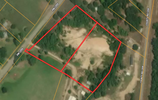 LAND FOR SALE AT CANTON – VAN ZANDT COUNTY TX